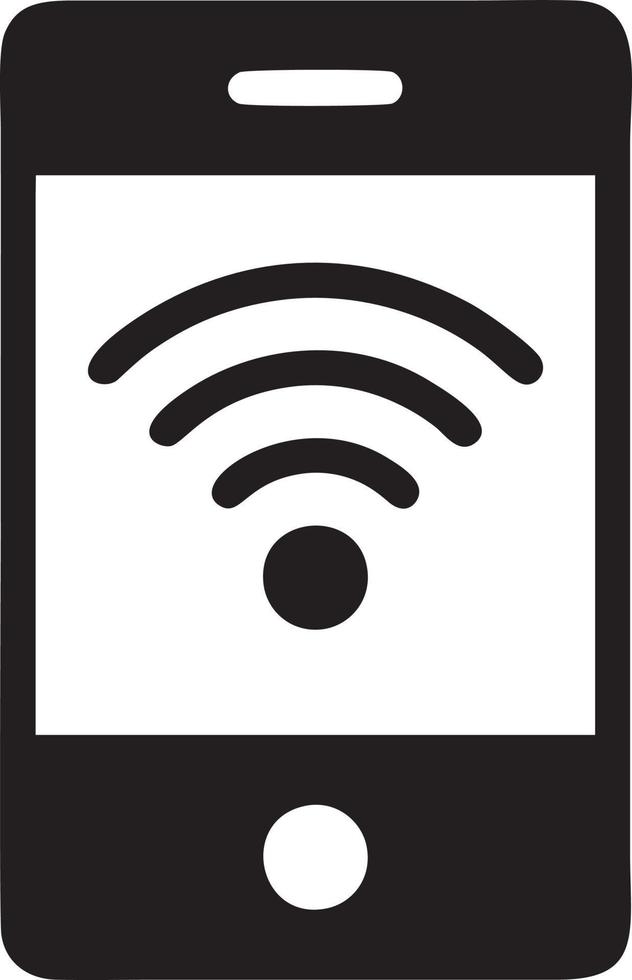 Signal communication information connection wireless icon symbol vector image, illustration of the network wifi in black image. EPS 10