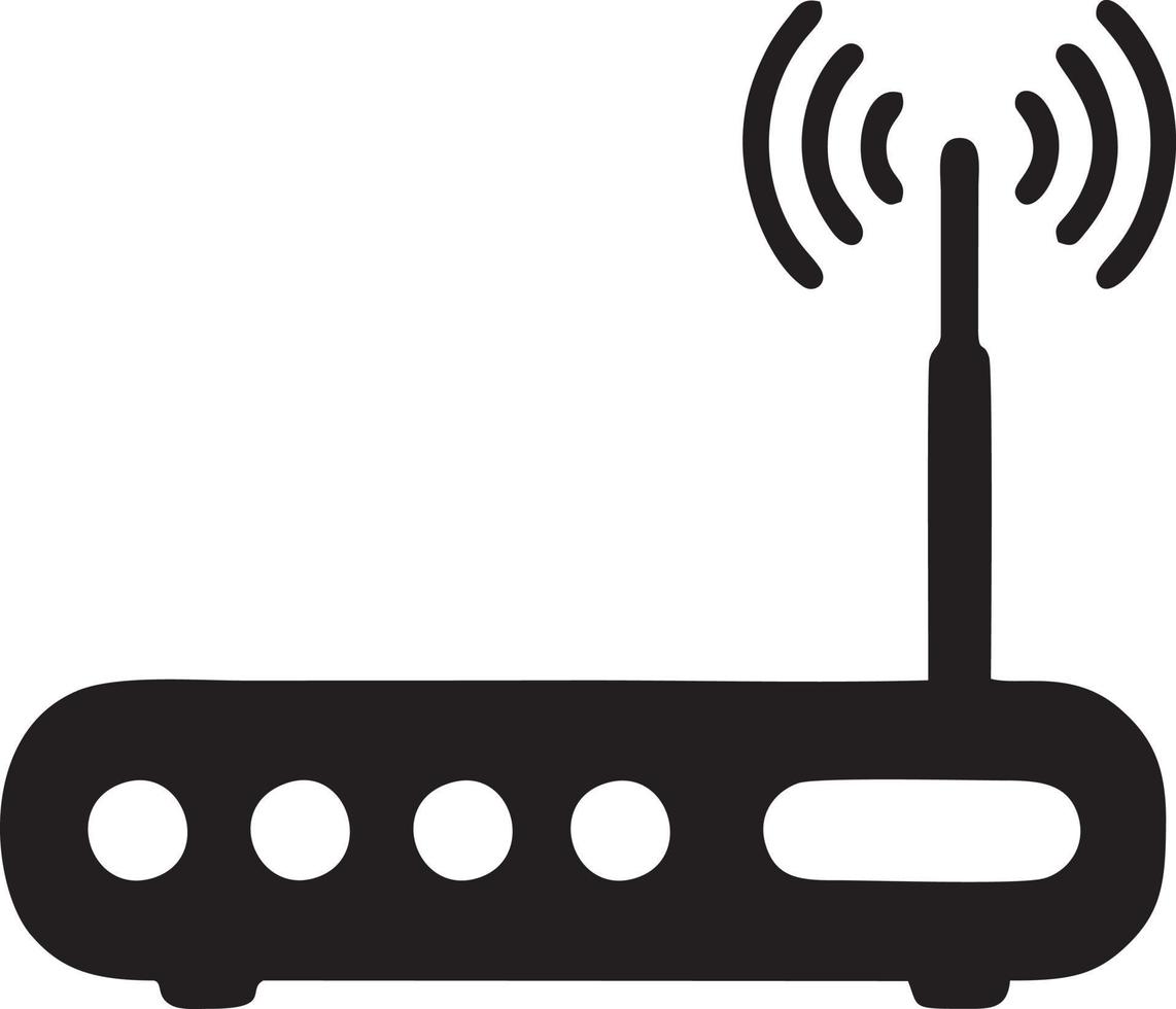 Signal communication information connection wireless icon symbol vector image, illustration of the network wifi in black image. EPS 10