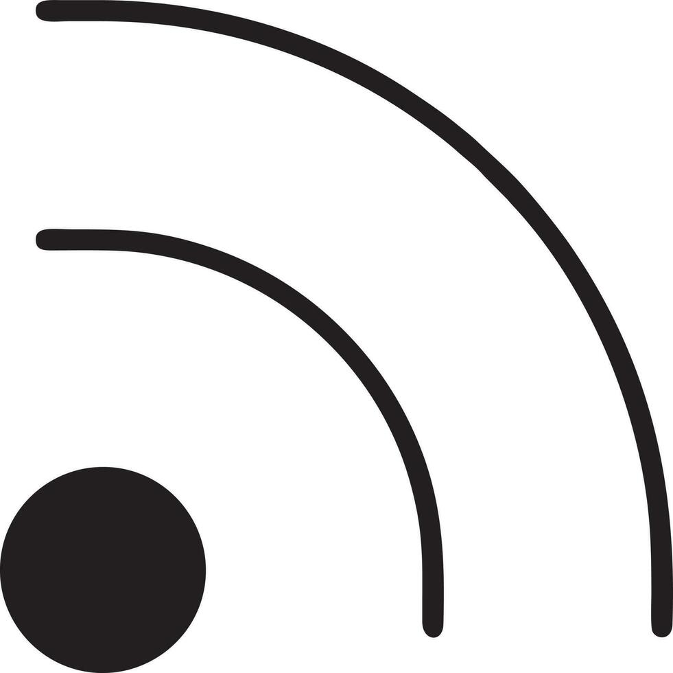 Signal communication information connection wireless icon symbol vector image, illustration of the network wifi in black image. EPS 10