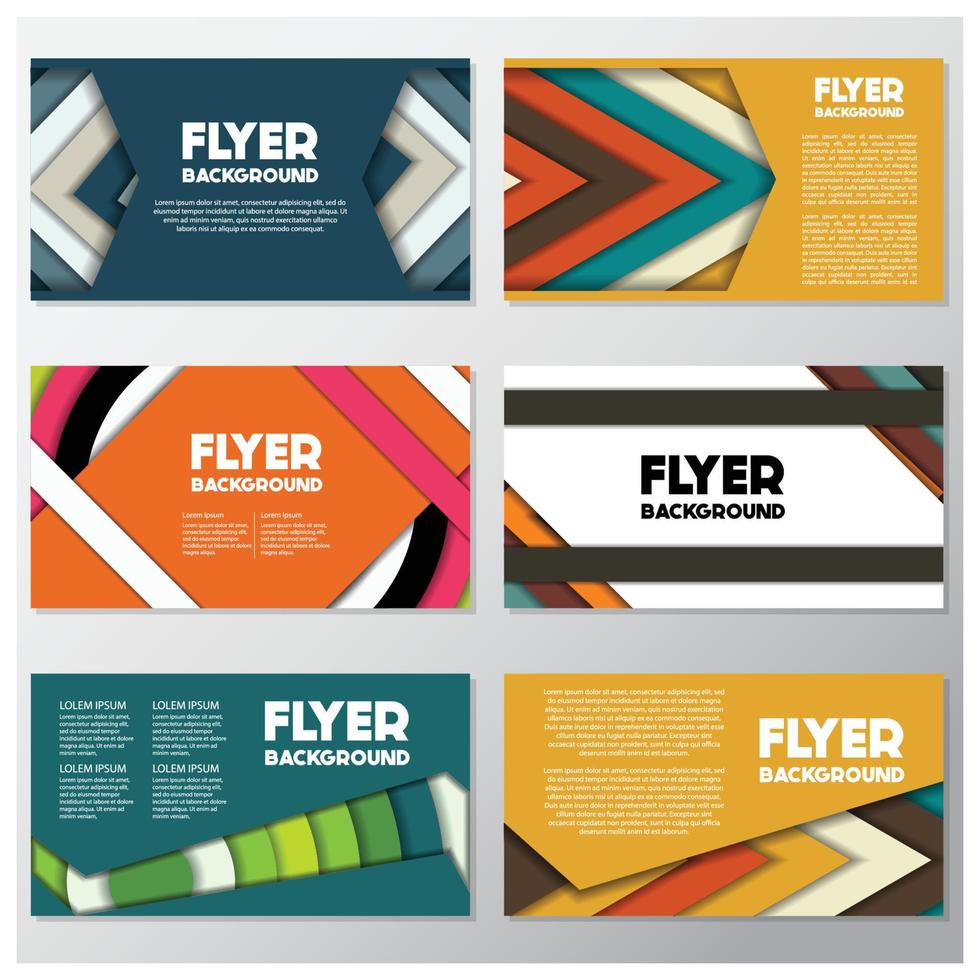 Professional Business Flyer Vectors Design