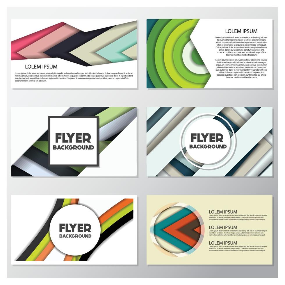 Professional Business Flyer Vectors Design