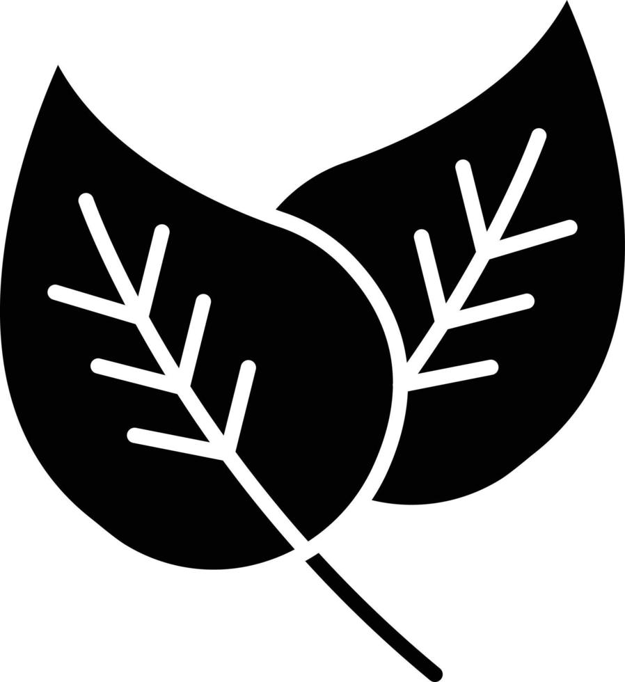 vector diseño hojas icono estilo