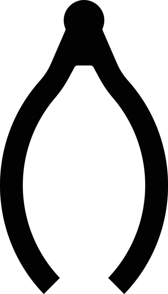 Vector Design Wishbone Icon Style