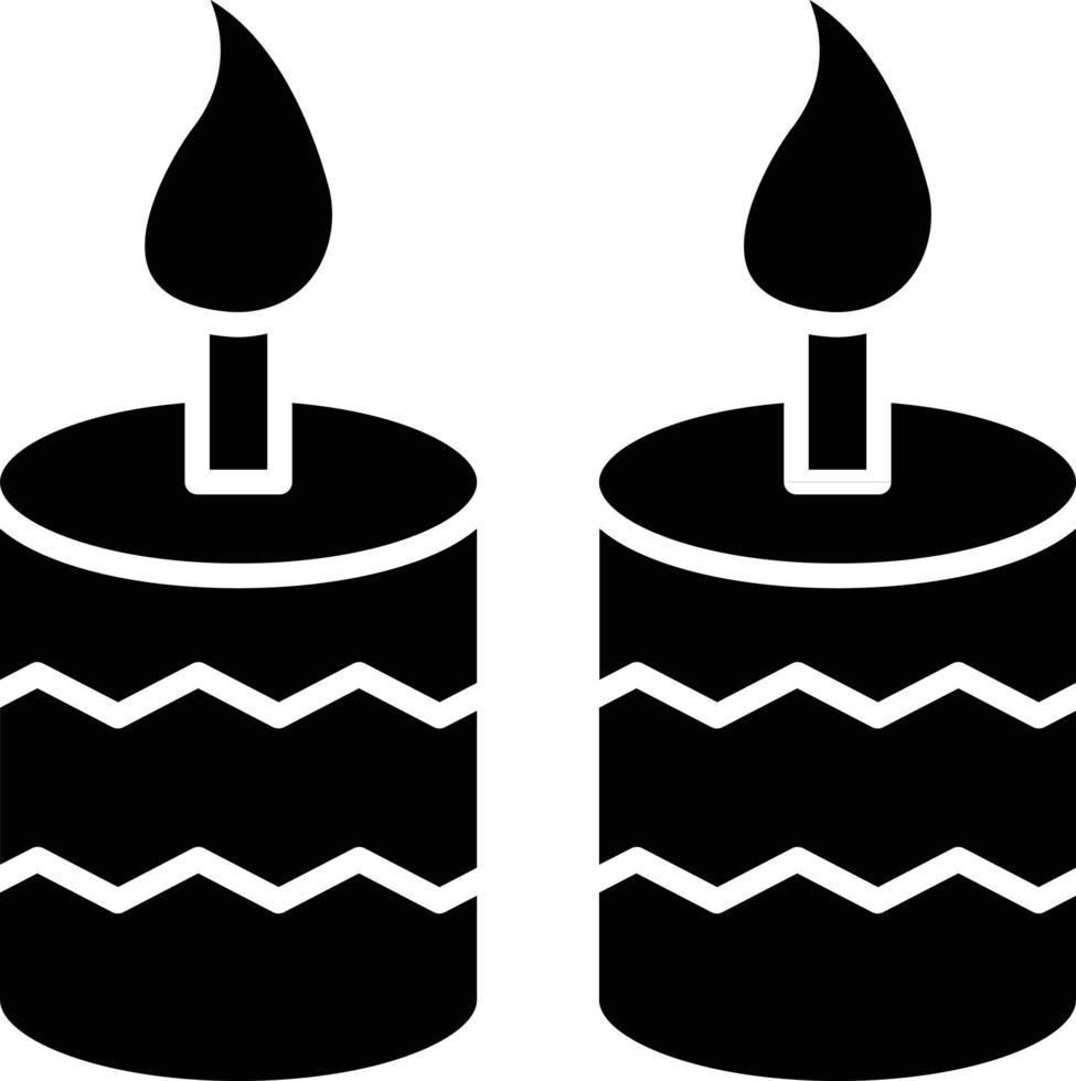 Vector Design Candle Icon Style