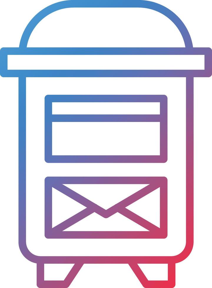 Vector Design Mailbox Icon Style