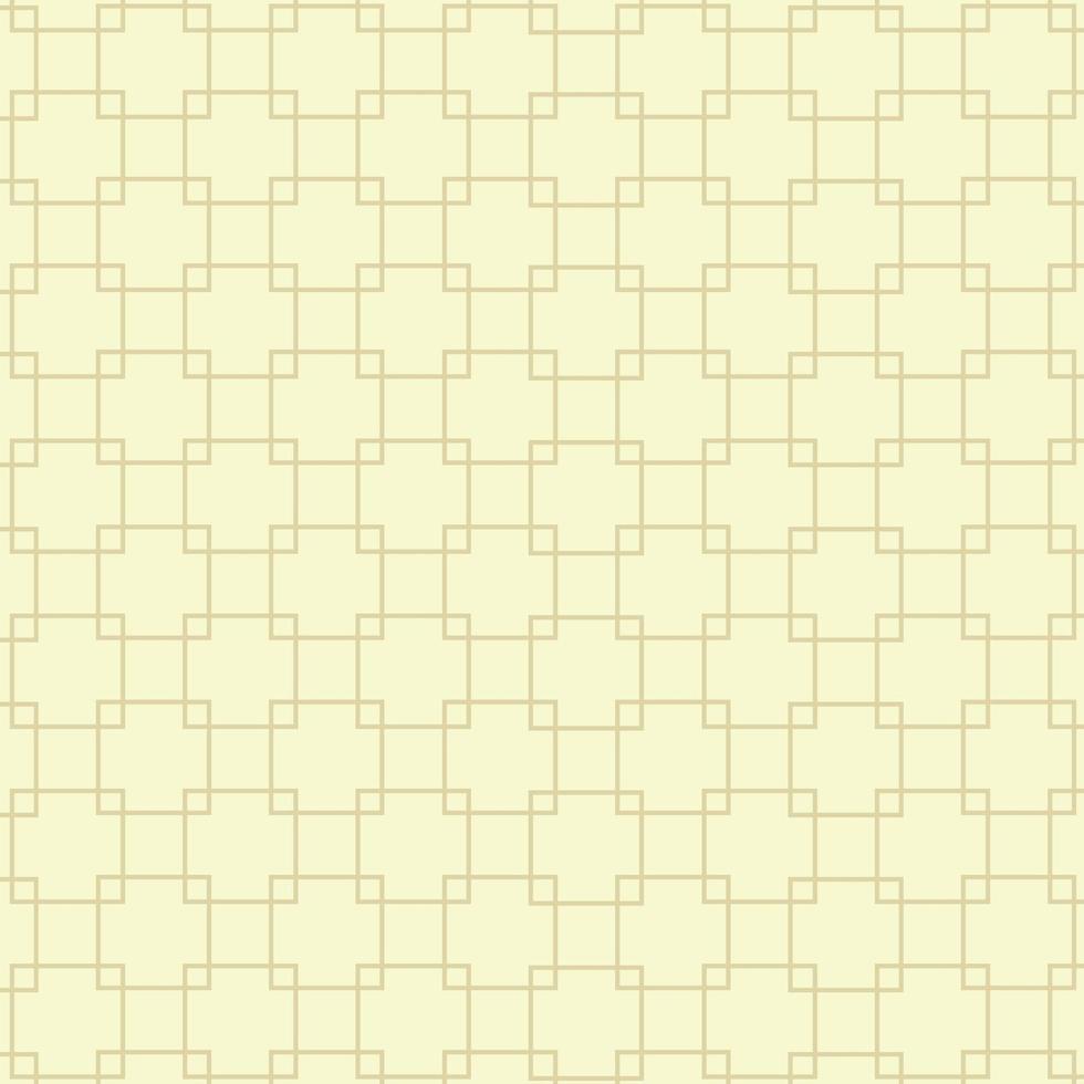 Picture of a square line motif pattern forming a yellow batik. photo