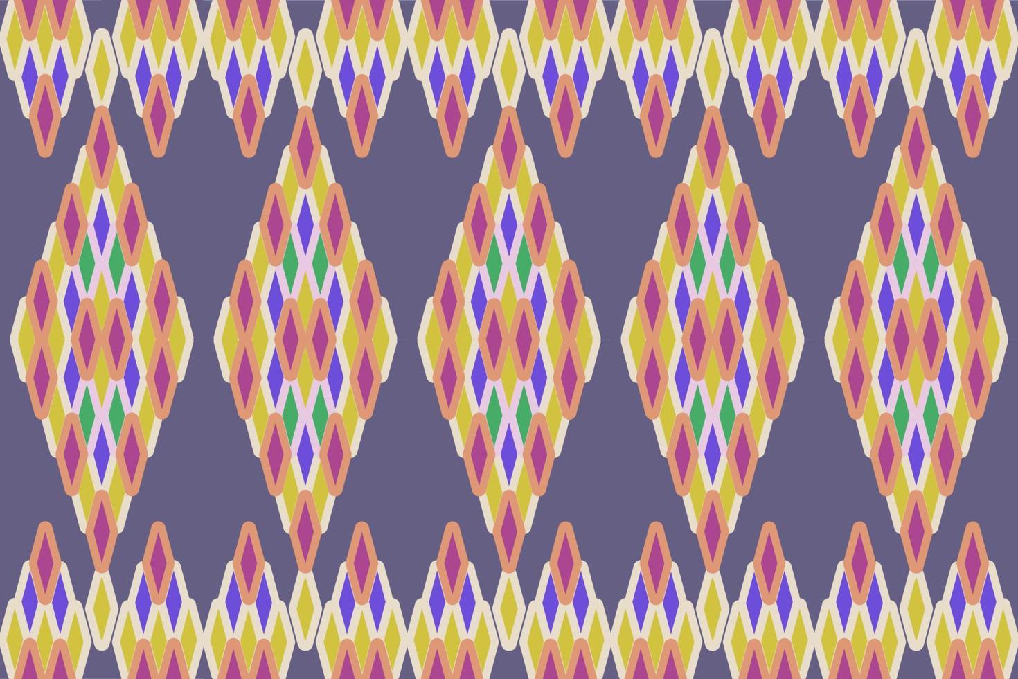 Traditional ethnic geometric fabric seamless pattern 22347291 Vector ...