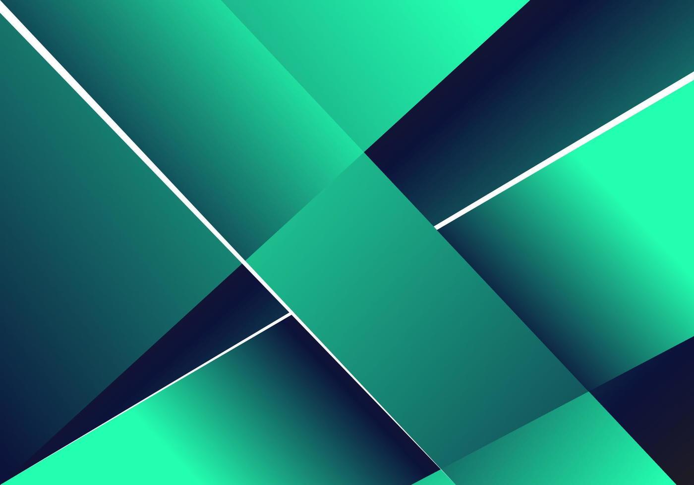 Green turquoise and blue background vector overlay layer on dark space for background design vector