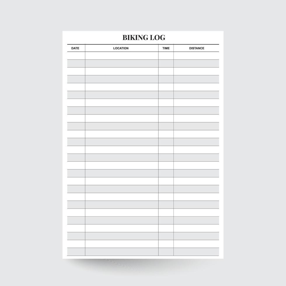 Biking Log,Cycling Tracker,Mileage Journal,Whirling Log,Bicycle Log,Cycling Log Book,Biking Log Km,cycling log miles,biking habit tracker,biking km log vector