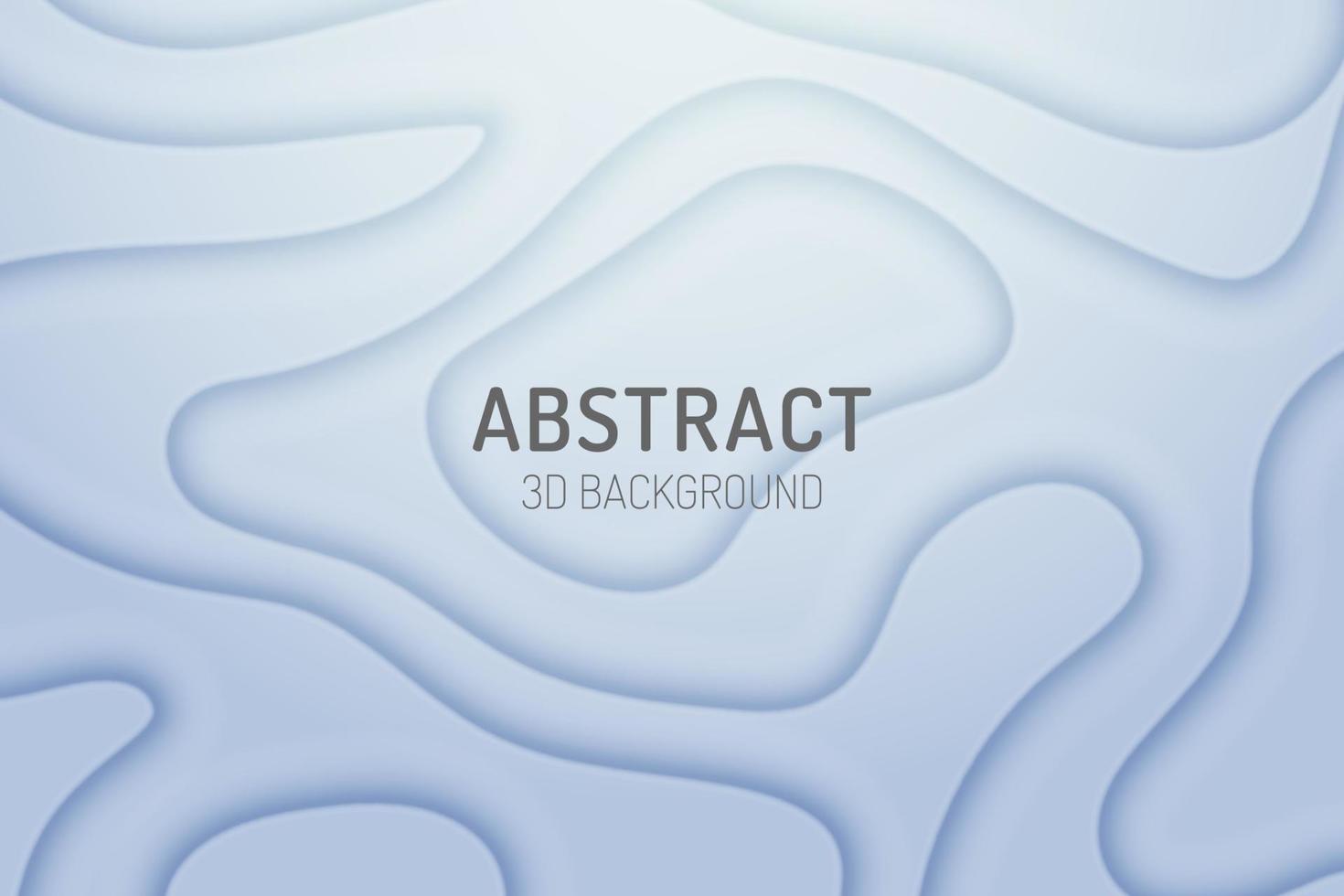 Abstract shapes gradient 3d background vector