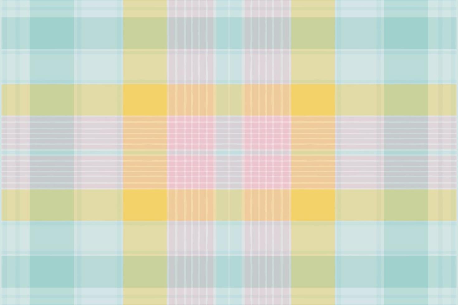 Simple Modern Abstract Yellow and Blue Checkered Tiles Pattern