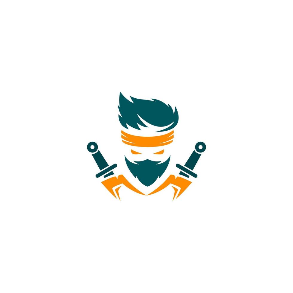 Logo for a company called ninja vector