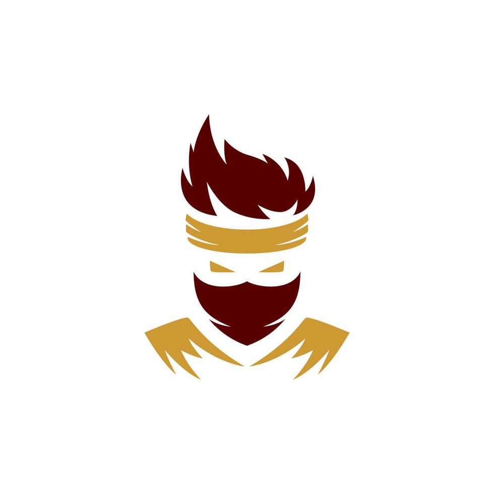 Logo for a company called ninja vector