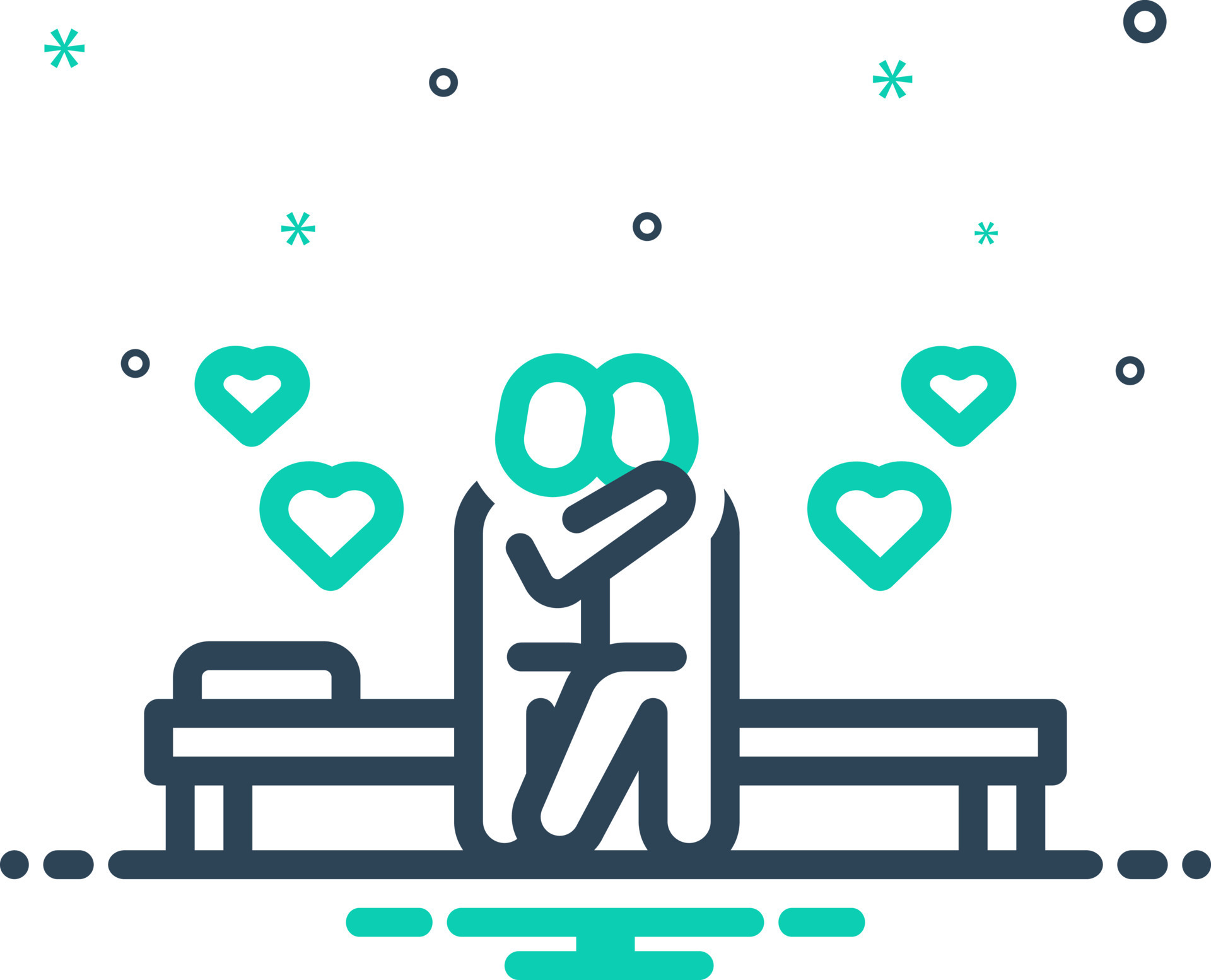 mix icon for intimate 22348679 Vector Art at Vecteezy