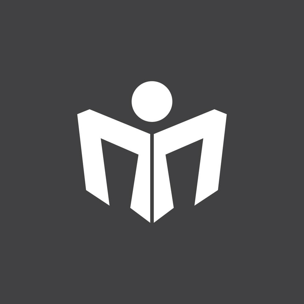 M Letter Logo Design Vector Template