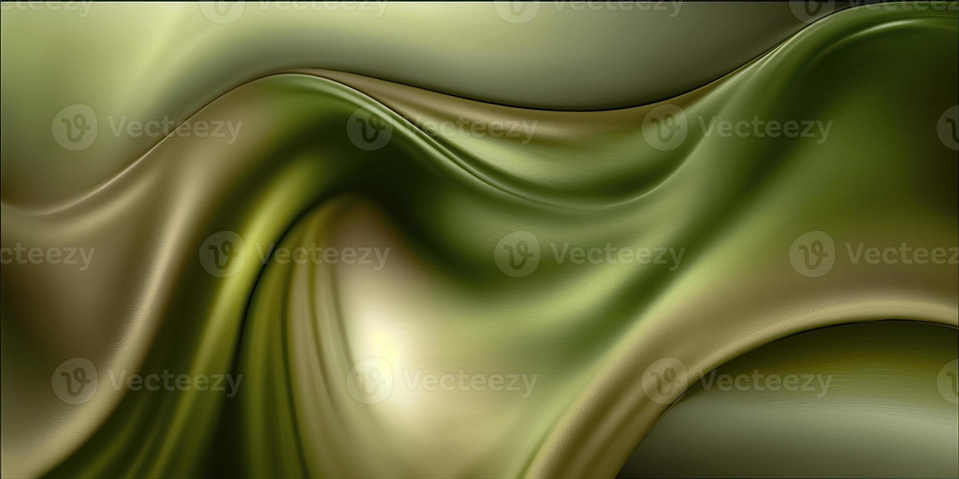 Abstract 3d Wavy Silk Like Render Wallpaper Backdrop, Generative AI photo