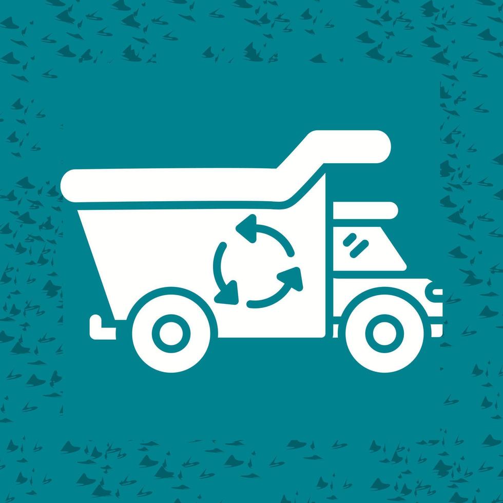 Recycling Truck Vector Icon