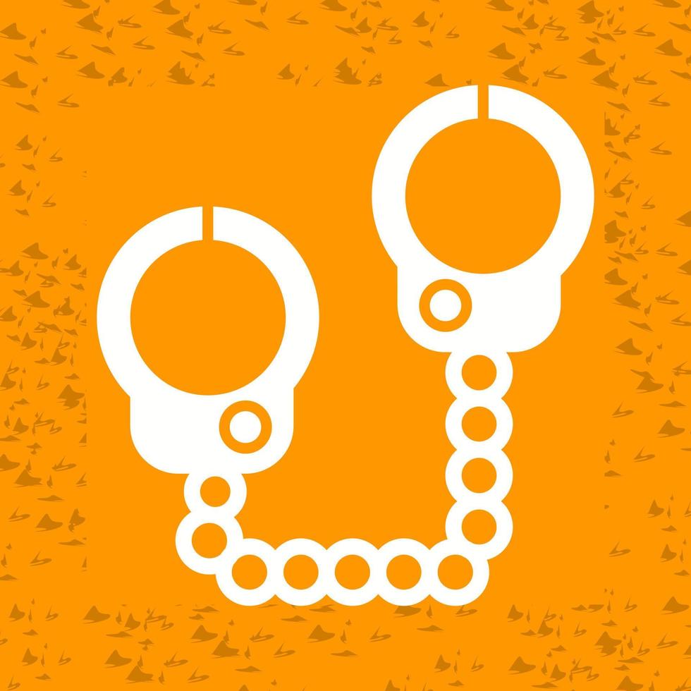 Police Handcuffs Vector Icon