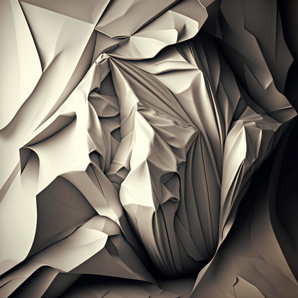 Testured Scrumbled Paper images 4K generated by AI photo