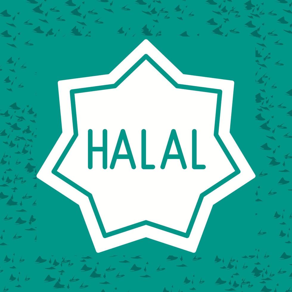 Halal Vector Icon