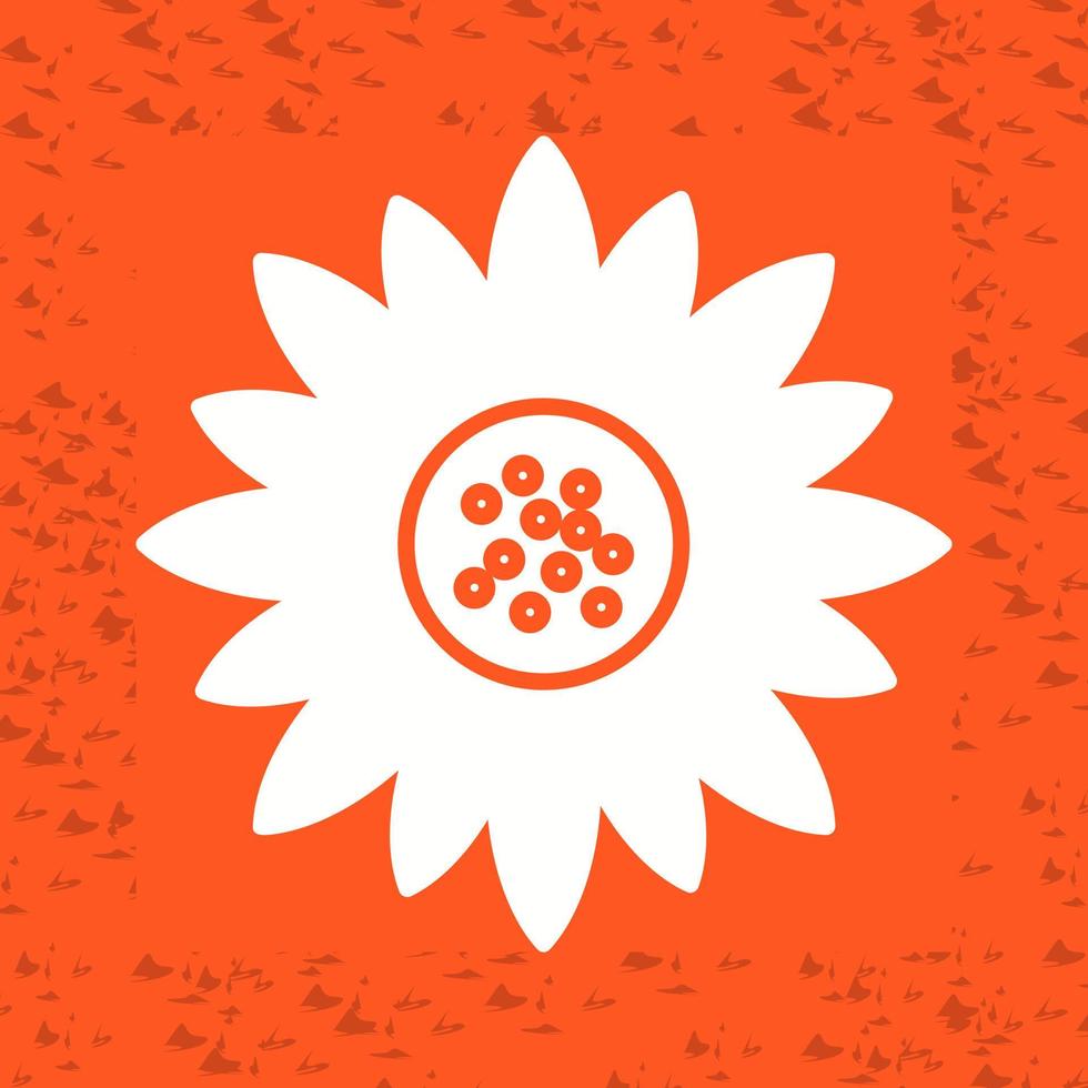 Sunflower Vector Icon