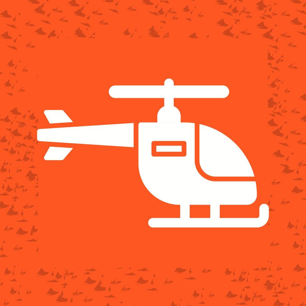 icono de vector de helicóptero