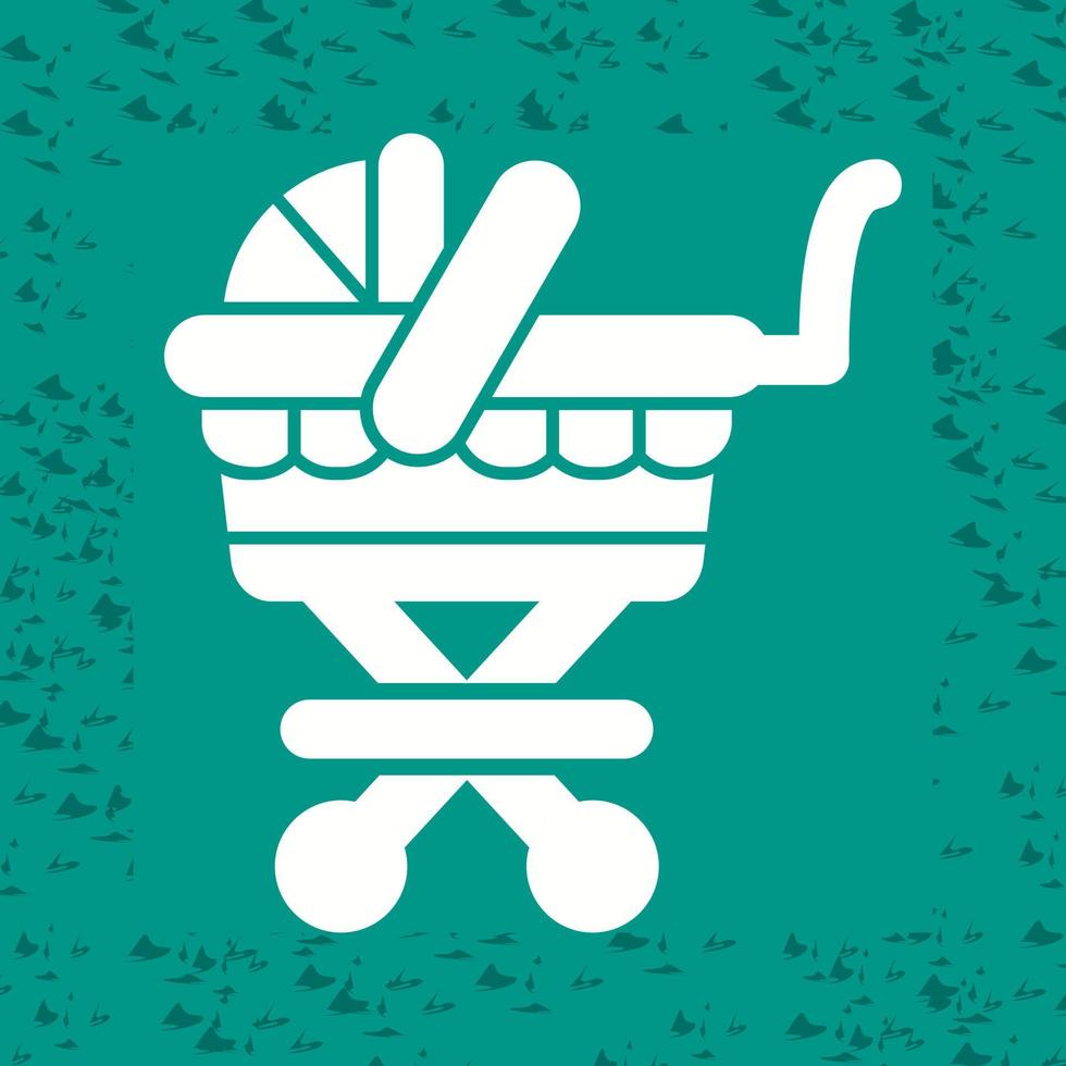 Baby Carriage Vector Icon