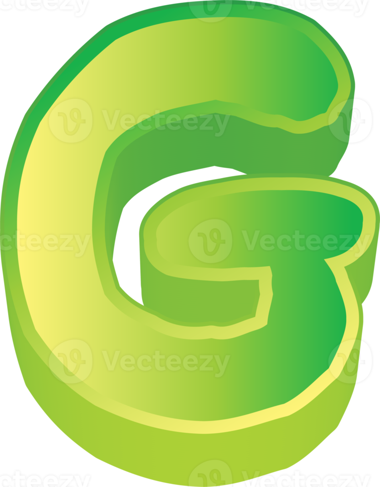 groen brief 3d png