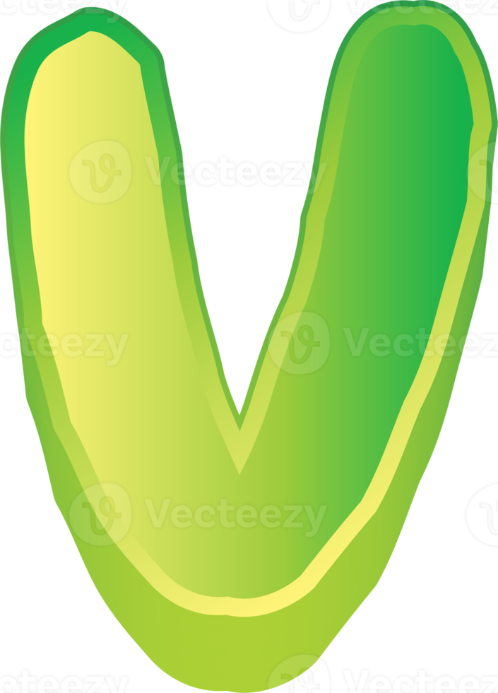 groen brief 3d png