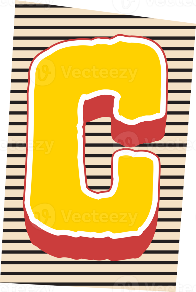 Childish Alphabet Letters png