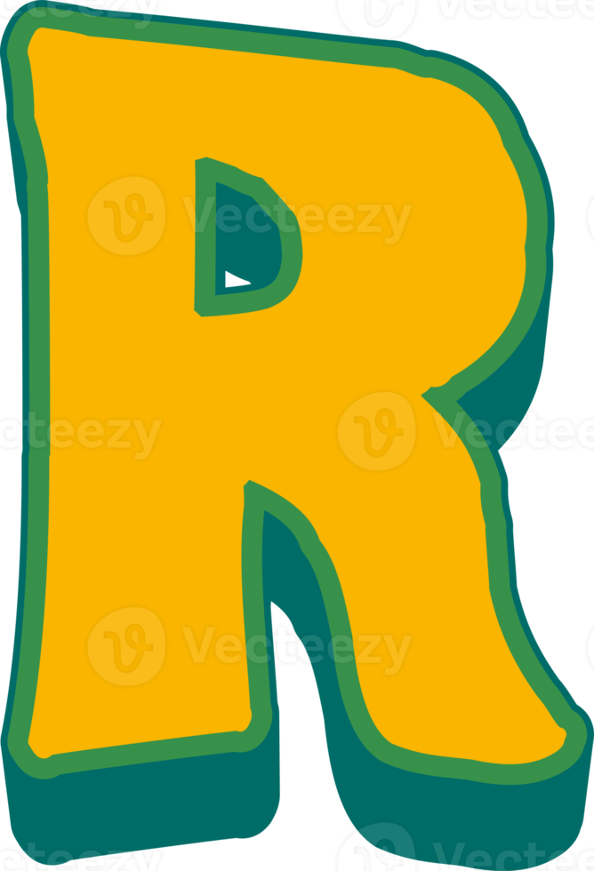 Childish Alphabet Letters png