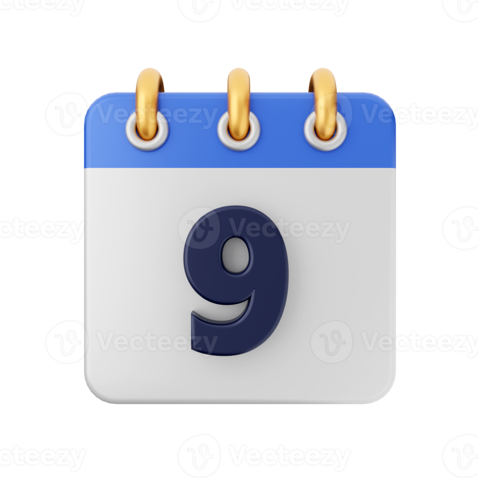 3d calendar event date day schedule icon illustration png