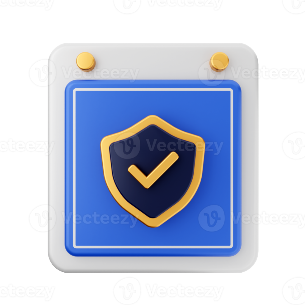 3d calendar icon illustration png