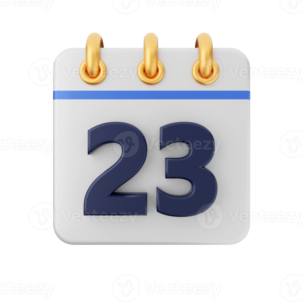 3d Calendar Icon 22352287 PNG 3d-calendar-icon-22352287-png