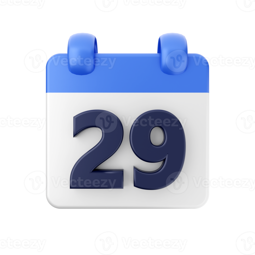 3d calendar date day schedule event icon illustration png