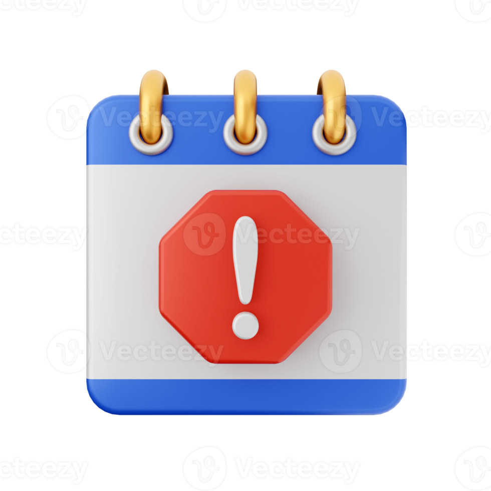 3d calendar icon illustration png