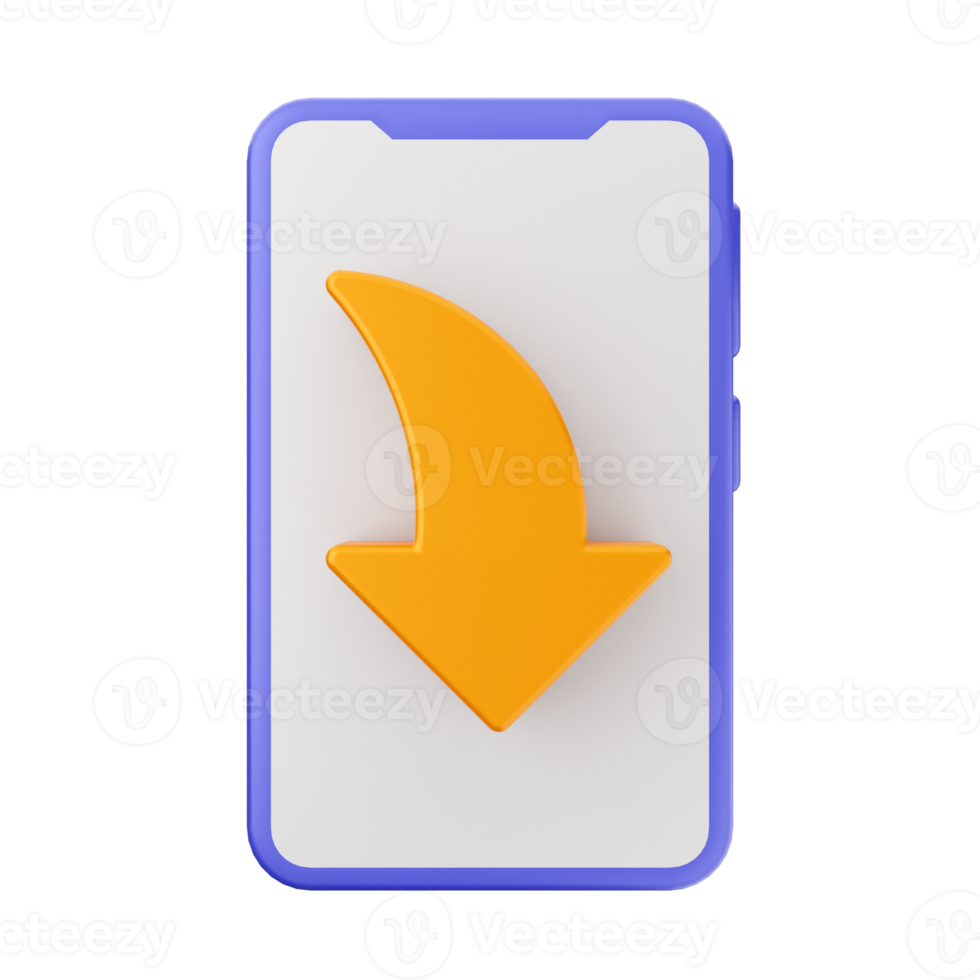 3d smartphone icon png