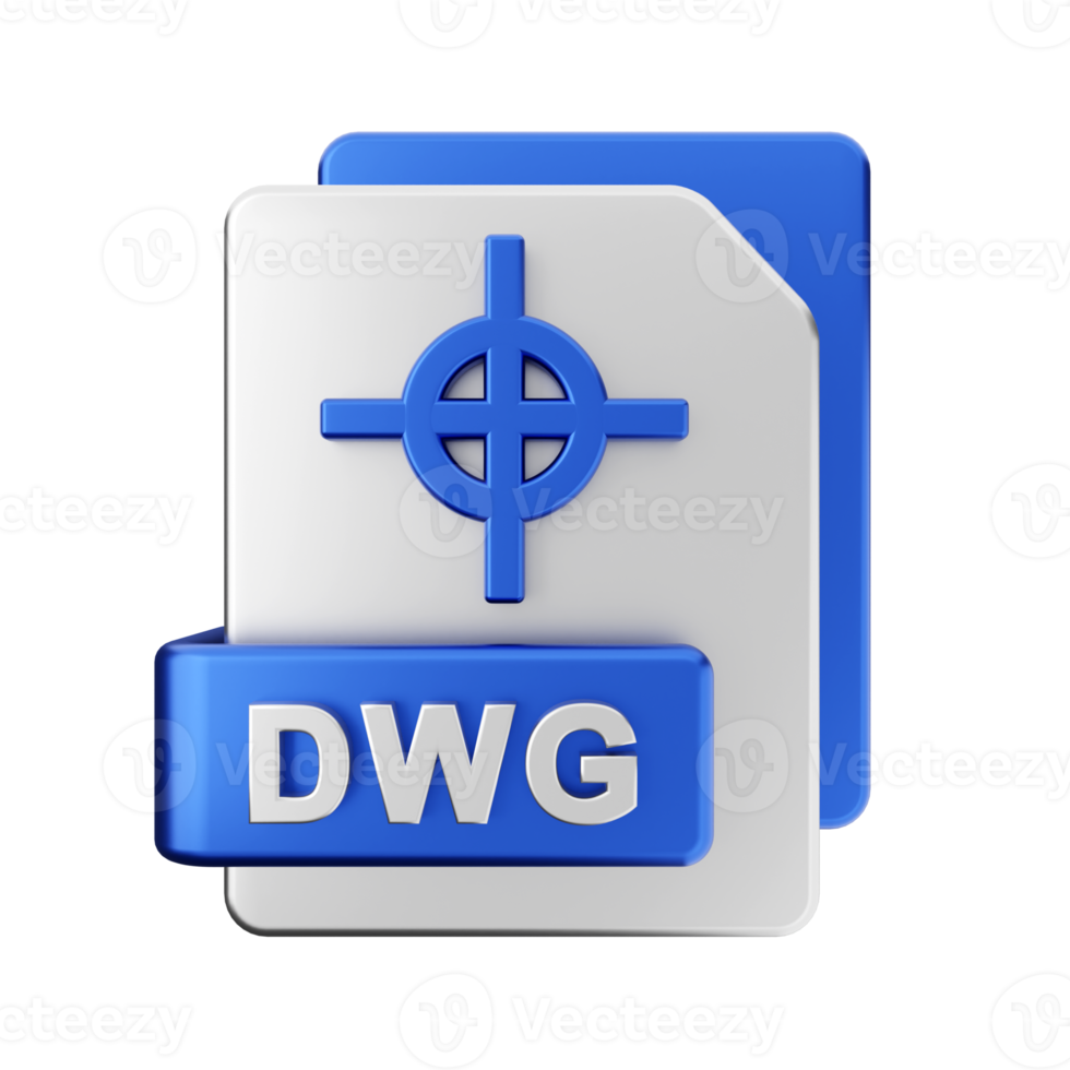 3d dwg file icon illustration png