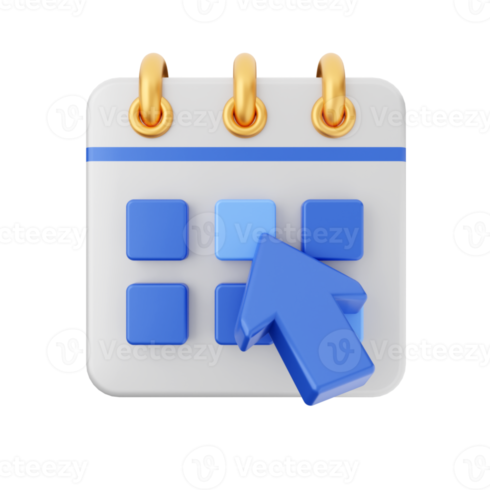 3d calendar icon png