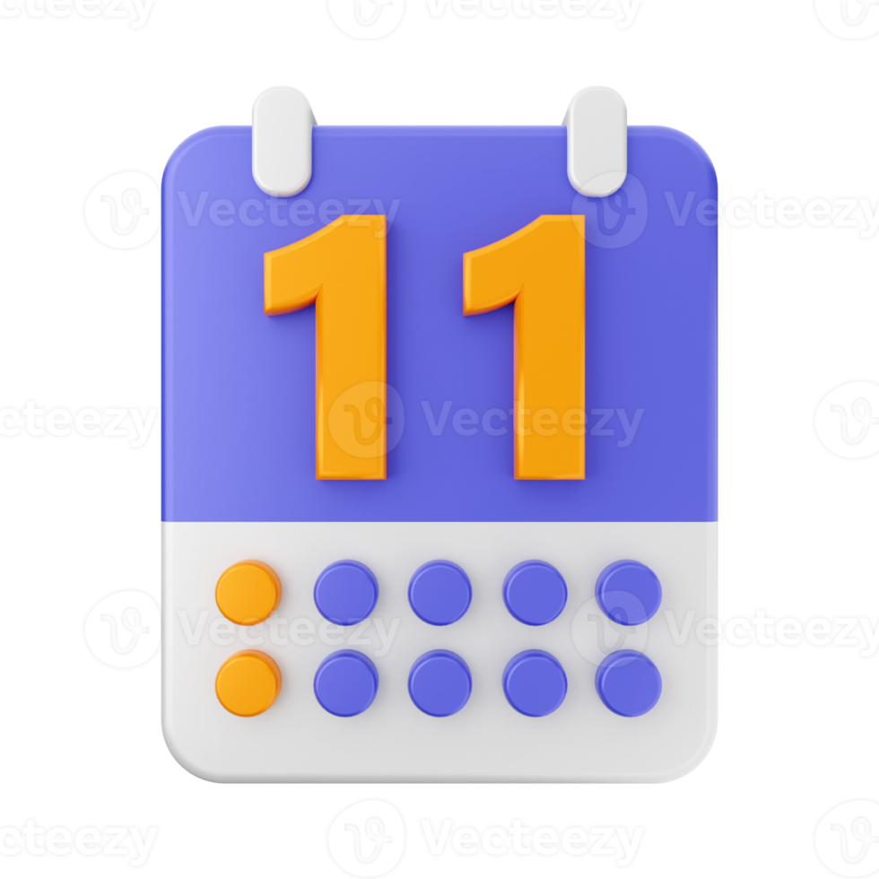 3d calendar icon illustration png