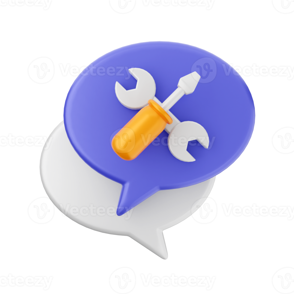 3d chat chatting icon png