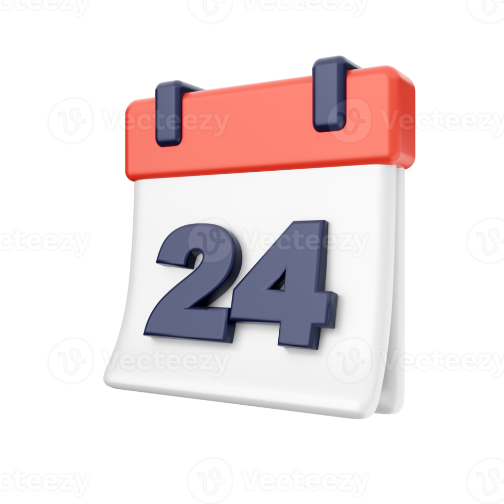 3d calendar icon illustration png