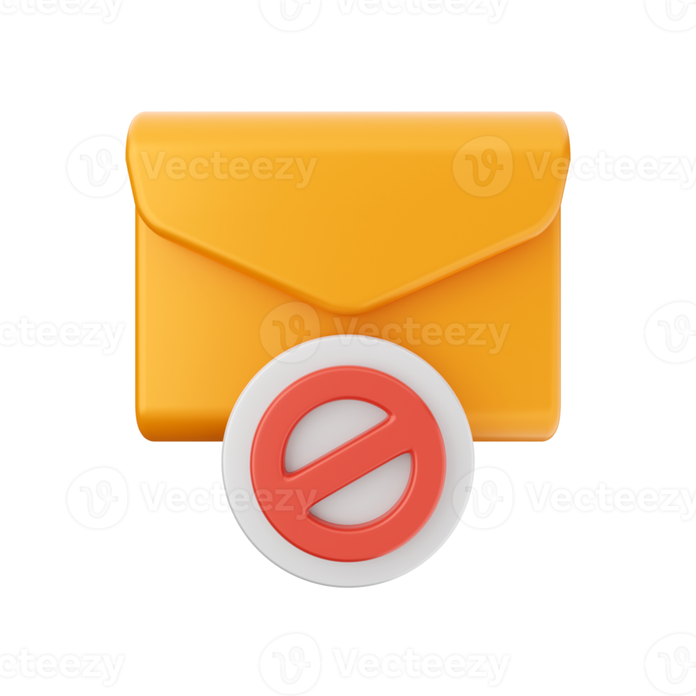 3d mail email message envelope png