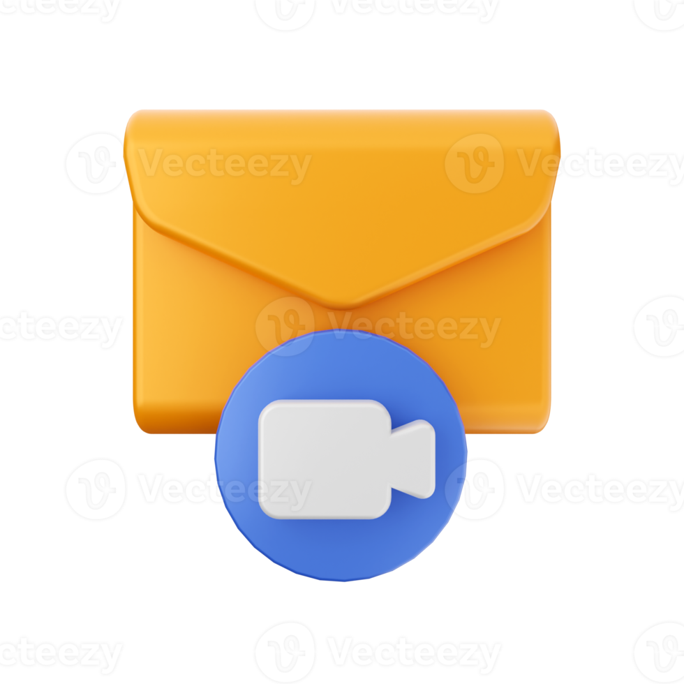 3d mail email message envelope png