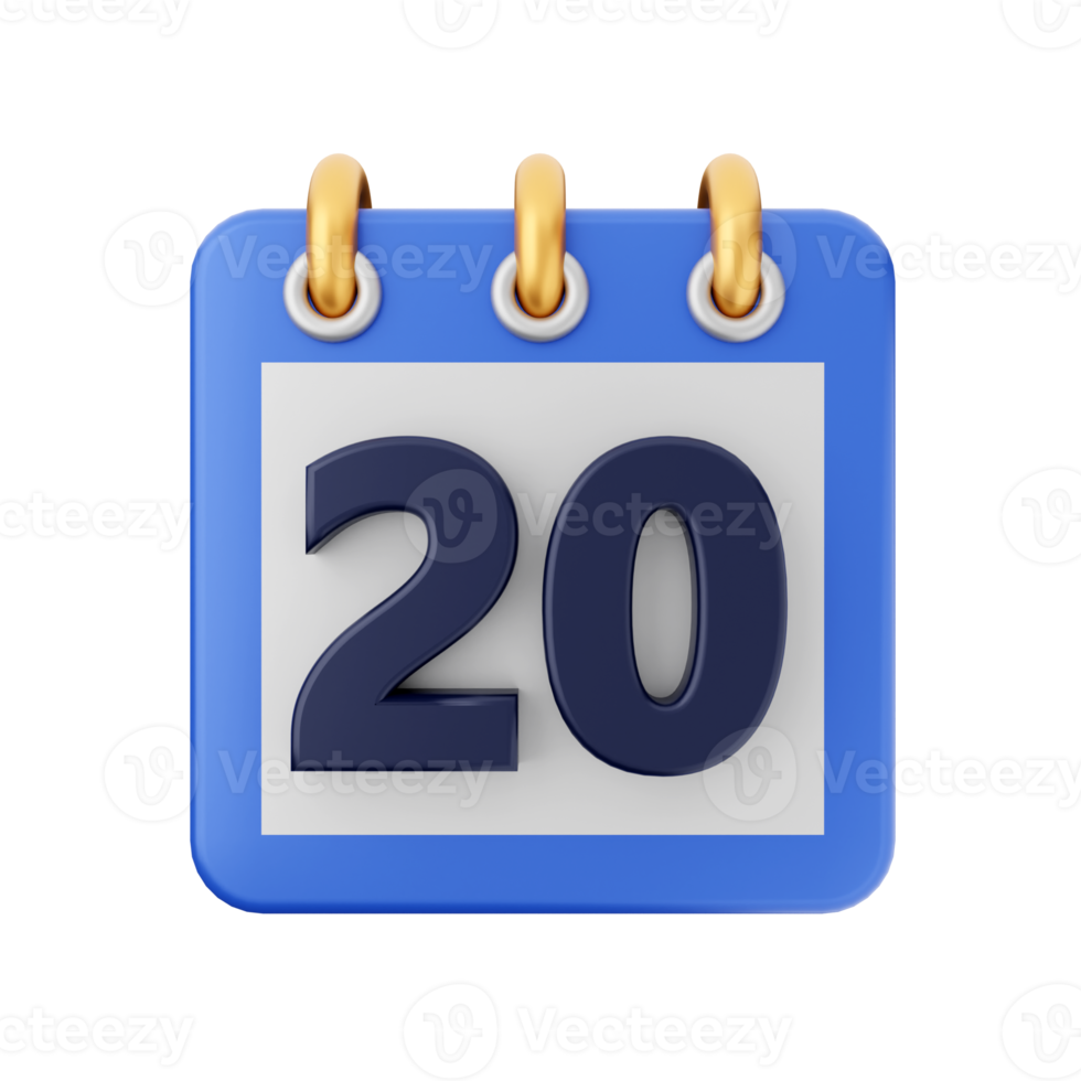 3d Kalender Veranstaltung Datum Tag Zeitplan Symbol Illustration png