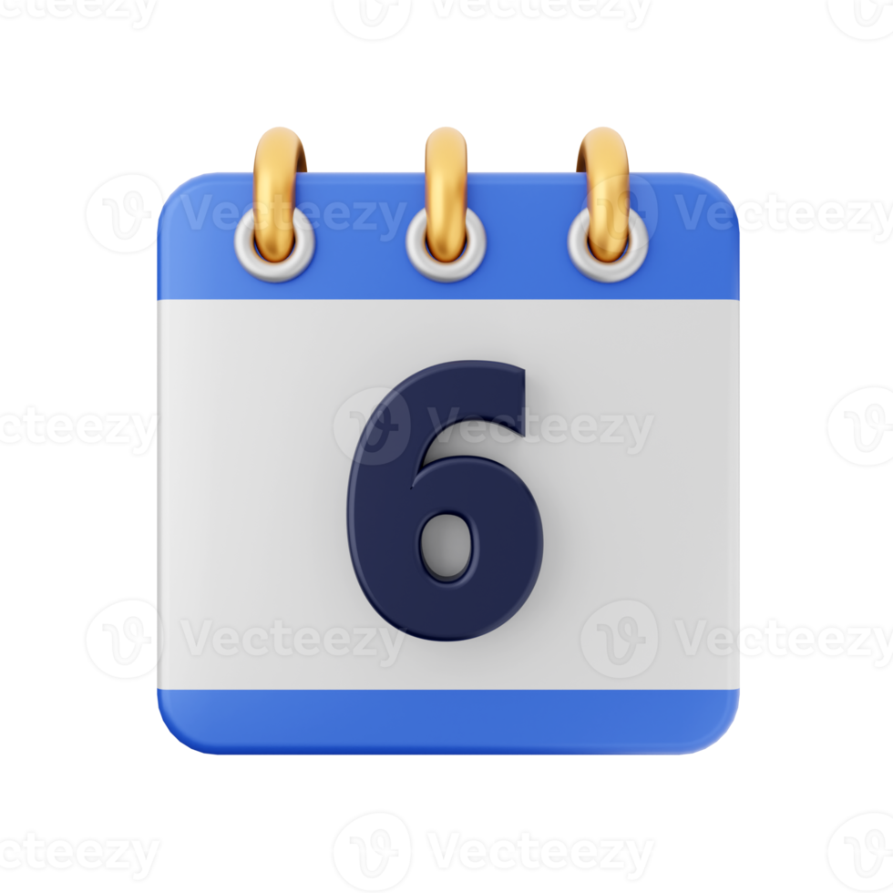 3d Kalender Symbol Illustration png