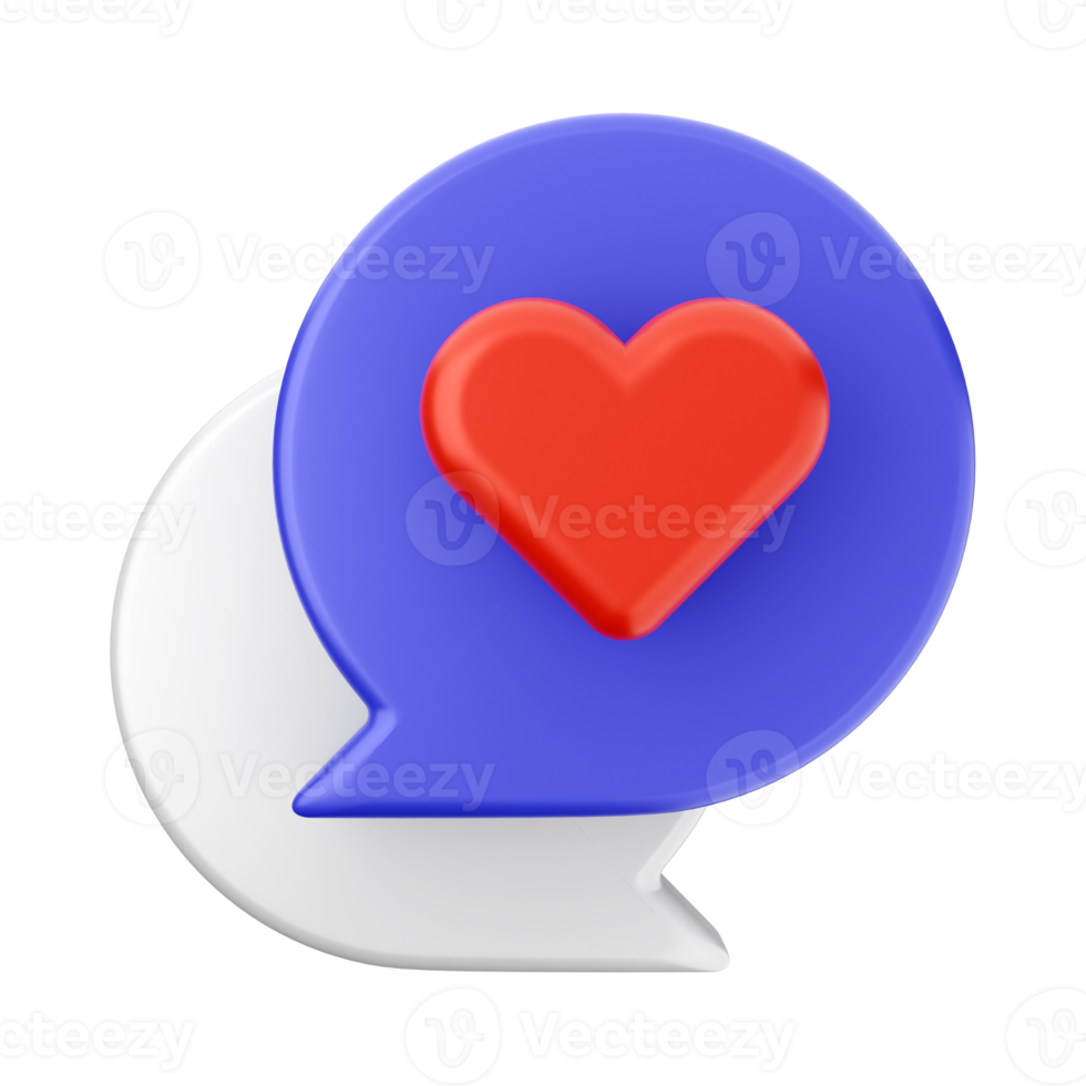 3d chat chatting icon png