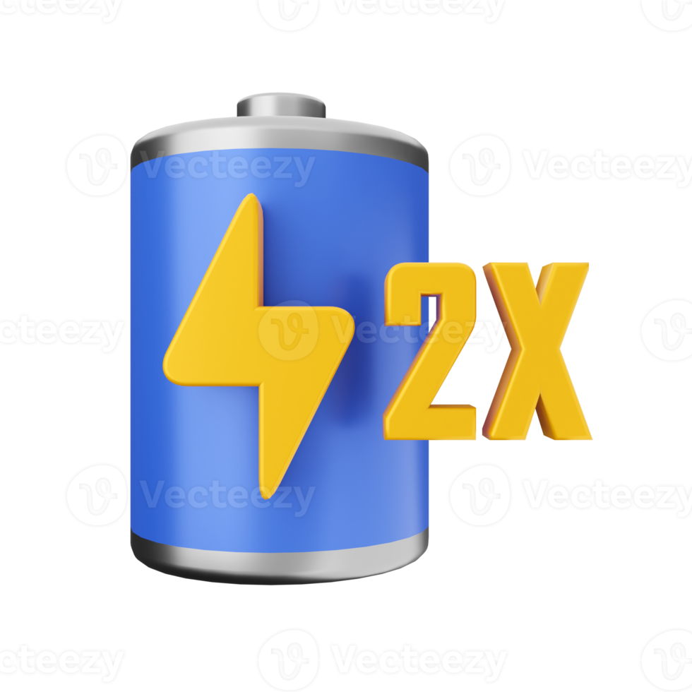 3d battery charge energy icon illustration png