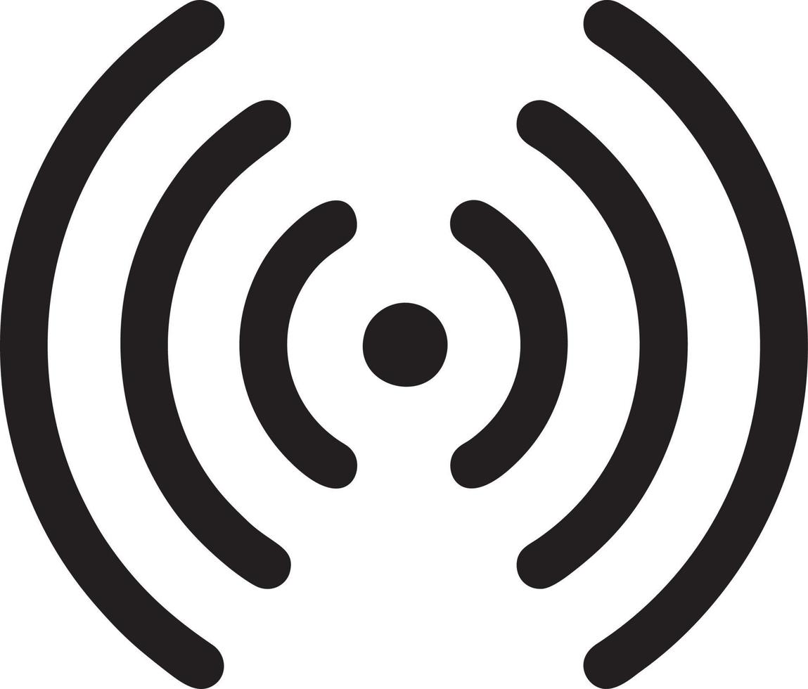 Signal communication information connection wireless icon symbol vector image, illustration of the network wifi in black image. EPS 10