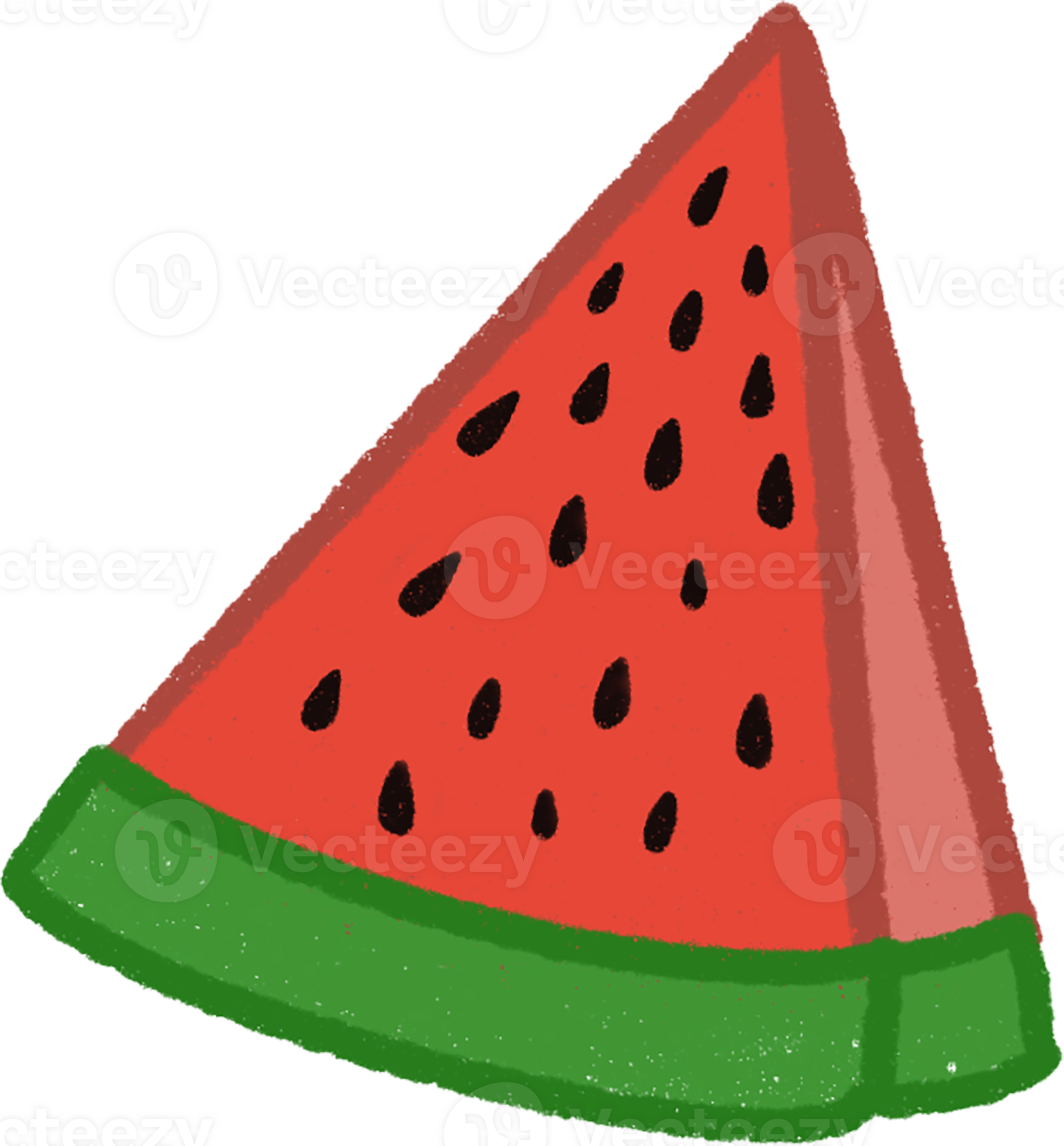 Watermelon drawing isolated 22353950 PNG